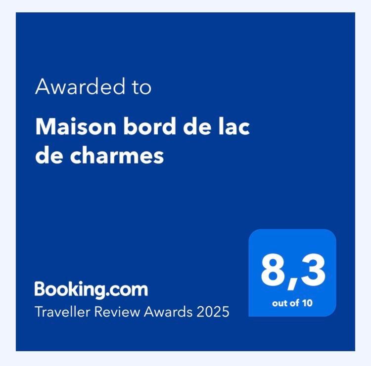 Maison Bord De Lac De Charmes Bannes  Esterno foto